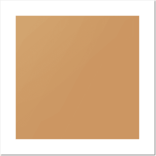 Honey Skin Tone - Plain Color Posters and Art